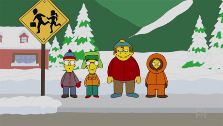 South Park bei den Simpsons